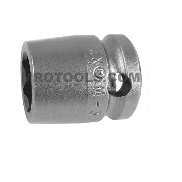 M-3118 Apex Magnetic Standard Socket, 3/8'' Square Drive