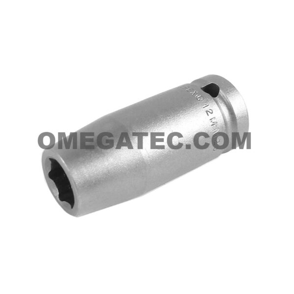 12MM25 Apex 12mm Metric Long Socket, 1/2'' Square Drive