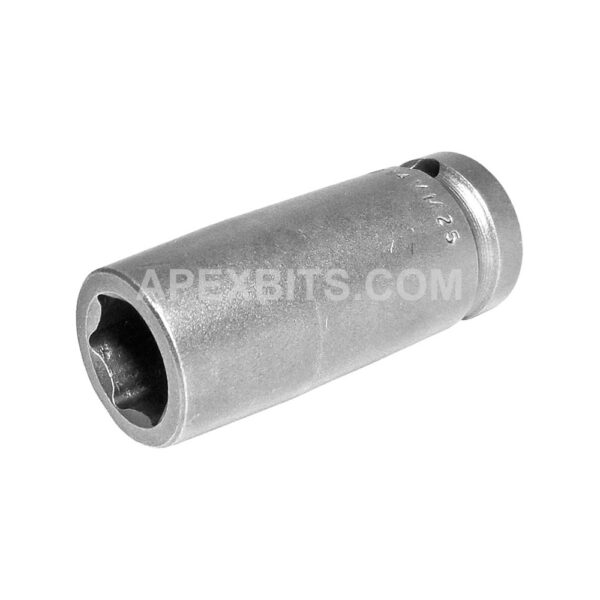 14MM25 Apex 14mm Metric Long Socket, 1/2'' Square Drive