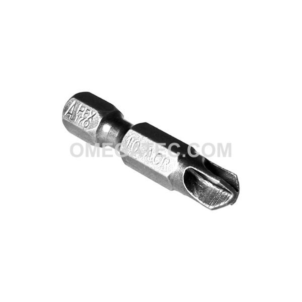 170-10-ACR Apex #10 Torq-Set Bit, 1/4'' Hex Power Drive, With ACR