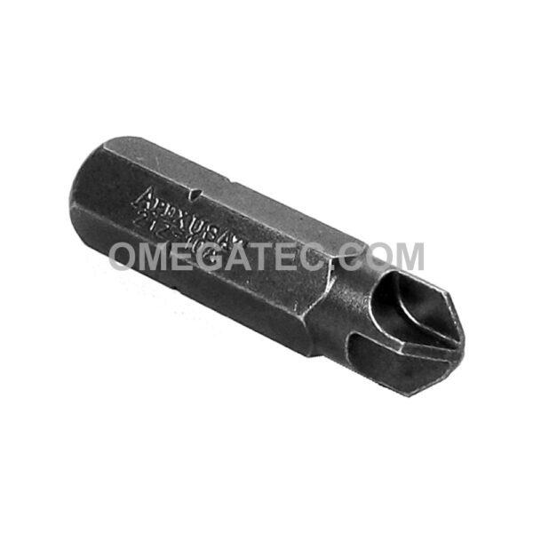 212-10A Apex #10 Torq-Set Bit, 5/16'' Hex Insert