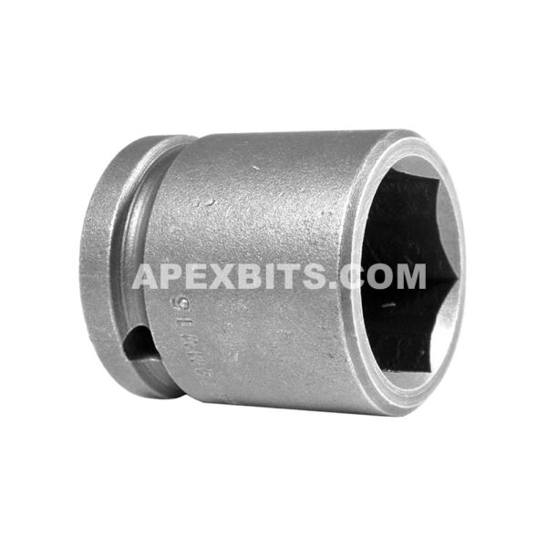 24MM15 Apex 24mm Metric Standard Socket, 1/2'' Square Drive