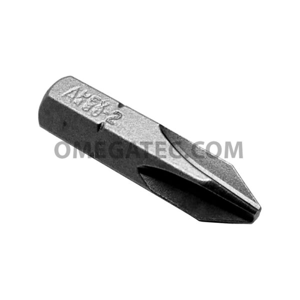 480-2X Apex Phillips Head, 5/16'' Drive, #2 Insert Bits