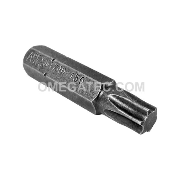 480-TX-40-150 Apex Torx Bit, 5/16'' Hex Insert