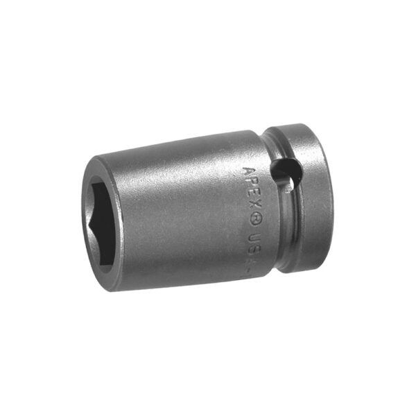 5112-D Apex 3/8'' 12-Point Standard Socket, 1/2'' Square Drive