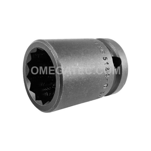 5124-D Apex 3/4'' 12-Point Standard Socket, 1/2'' Square Drive