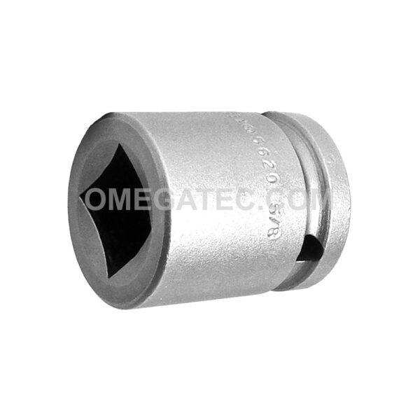 5620 Apex 5/8'' Standard Socket, For Single Square Nuts, 1/2'' Square Drive
