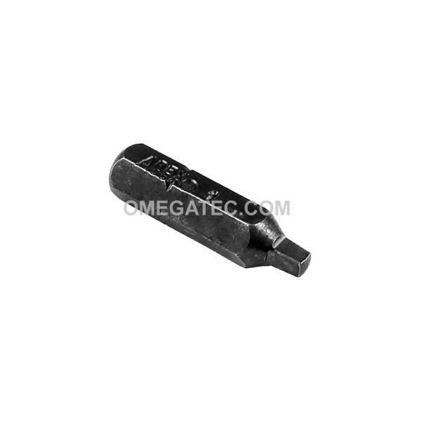 950-1X Apex #1 Square Recess Bit, 1/4'' Hex Insert