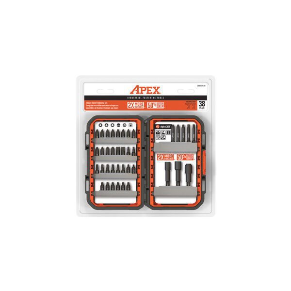 AMSET-38 Apex 38 Piece Impact Rated Fastening Set
