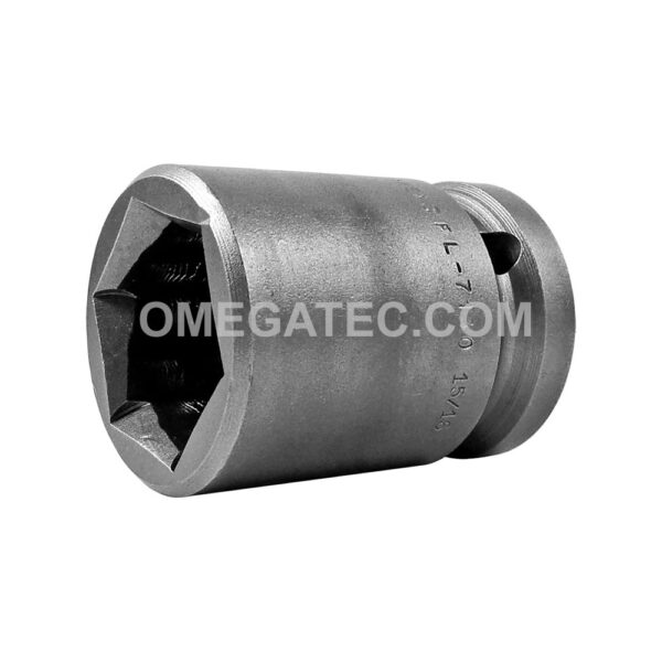 FL-7130 Apex 15/16'' Standard Impact Socket, Fast Lead, 3/4'' Square Drive