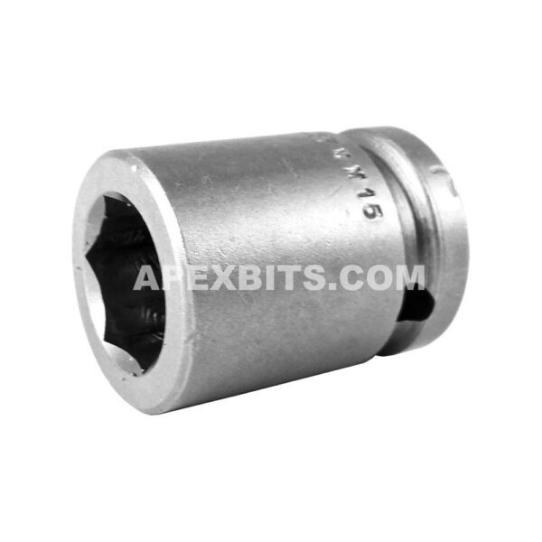 M-17MM15 Apex Metric Standard Socket, Magnetic