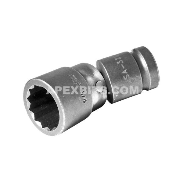 SA-322-D Apex 1/2'' Square Drive 3/4'' 12-Point Universal Wrench