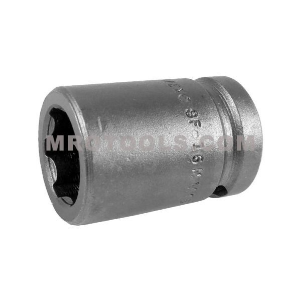 SF-16MM15 Apex 16mm Surface Drive Metric Standard Socket, 1/2'' Square Drive