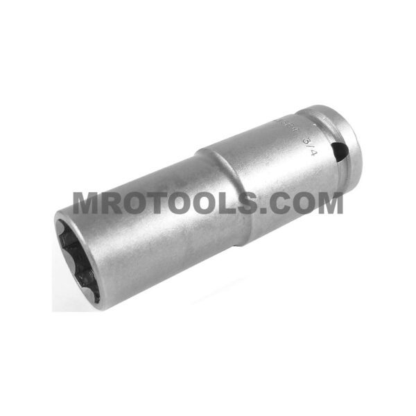 SF-5524 Apex 3/4'' Surface Drive Thin Wall Extra Long Socket, 1/2'' Square Drive