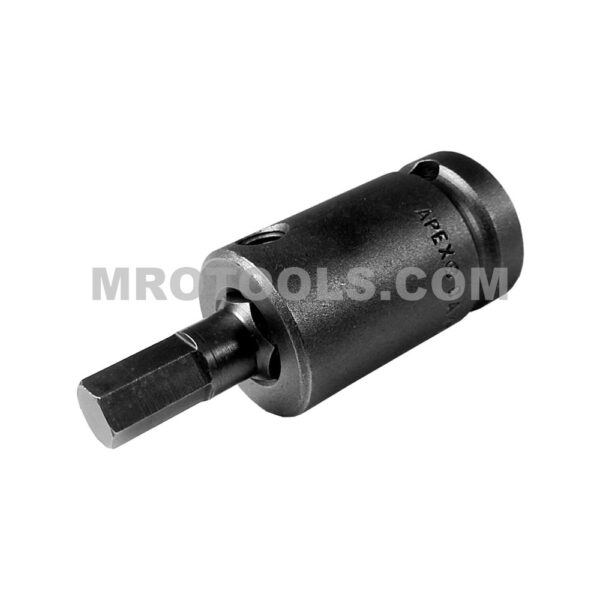 SZ-5-7-8MM 1/2'' Metric Socket Head Bit, Apex Brand
